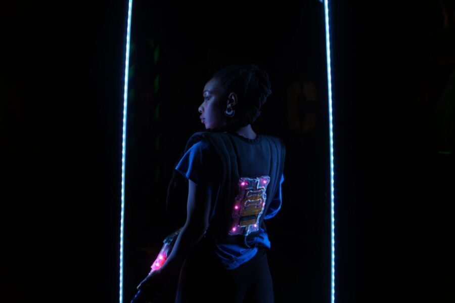3 round zone Premium Lasertag - Your first stop: counter check-in, video briefing, and rules in your language