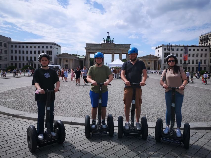 3h-Berlin: Private Sightseeing Segway Tour - How the 3-hour Segway format keeps you moving in Berlin