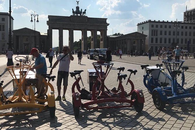 Beer Bike & Party Bike Highlights Berlin City Tour including pick-up - Who this tour is best for