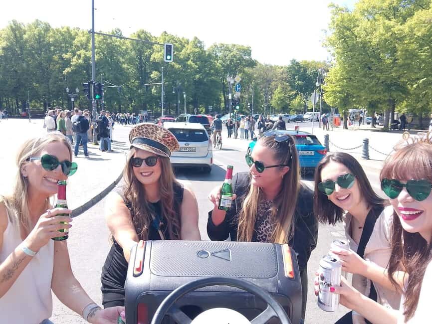 Beer Bike & Party Bike: Unforgettable Berlin City Tour incl. pickup - The street art option: ask for the creative angle