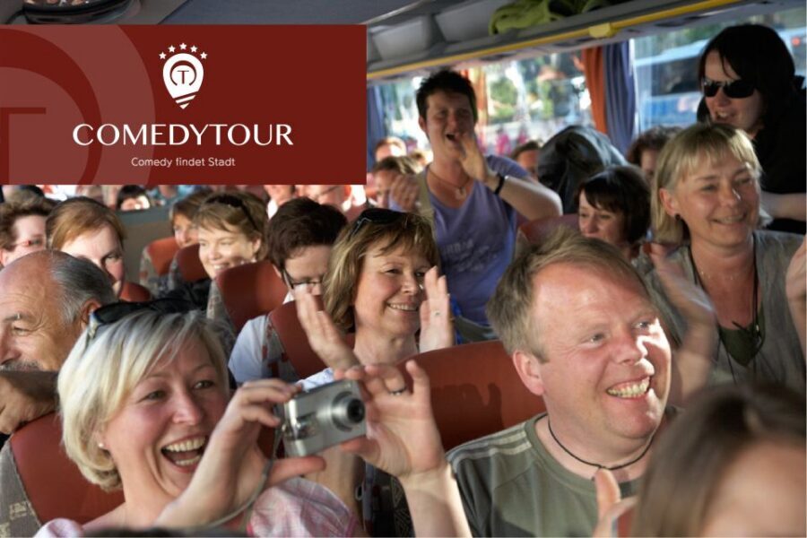 Berlin: 1.5-Hour Comedy Bus Tour in German - Your 80-Minute Route: Brandenburg Gate, Museum Island, Unter den Linden