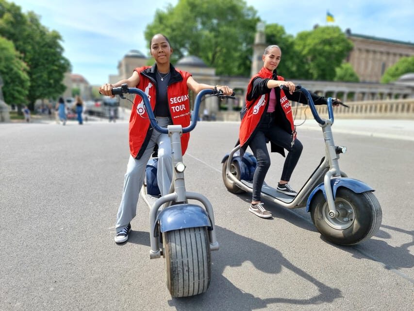 Berlin: 2-Hour City Guided Tour on a Fat Scooter - How good guides make the difference: Esian, Franco, and Mustafa