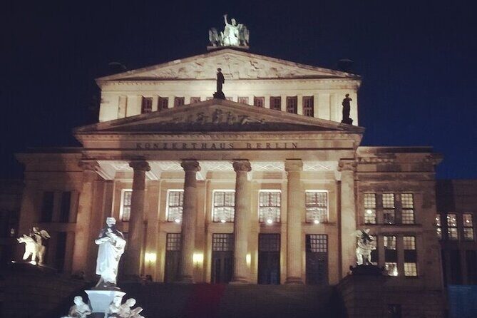 Berlin By Night by Private Minivan Highlights and Taylor made - Brandenburg Gate after dark: a perfect closer at Pariser Platz