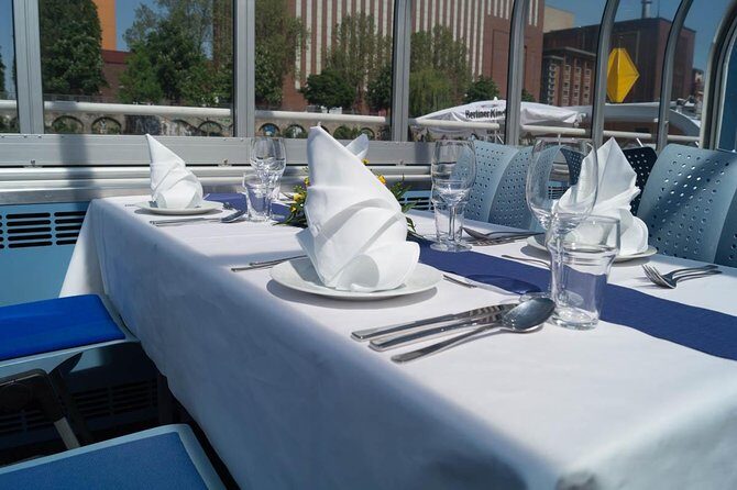 Berlin Capital 4-Course Sunset Dinner Cruise Including Drinks - The 4-Course Menu and Drinks: What You’ll Be Eating