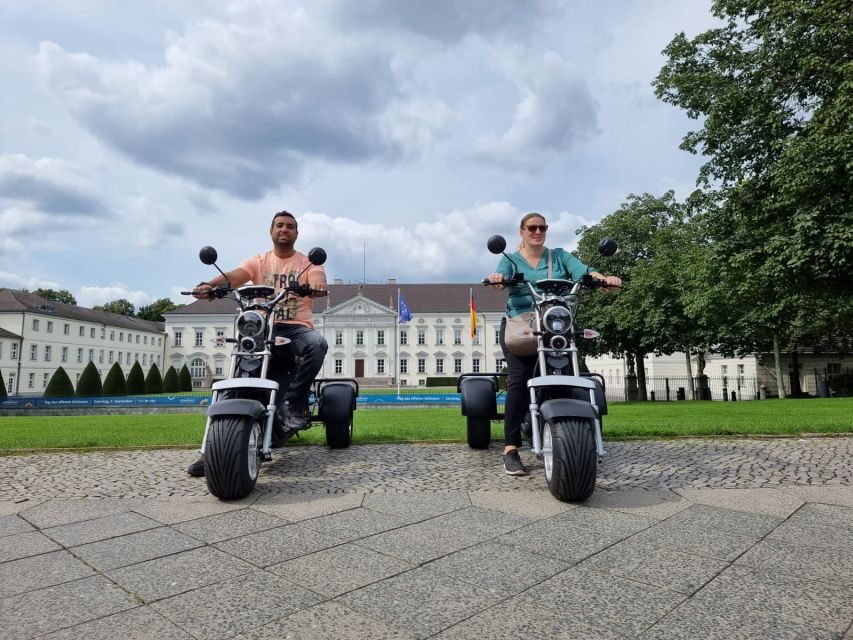 Berlin City: 2 Hour Guided Fat Tire E-Scooter Tour - Checkpoint Charlie: Where the Cold War Feels Real