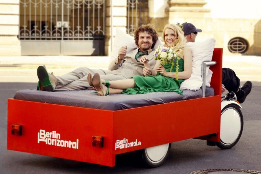 Berlin: City Sightseeing Tour in a Unique BedBike - Key points for your BedBike ride