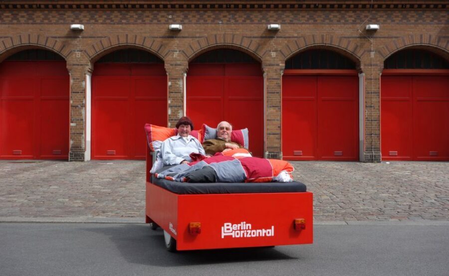 Berlin: City Sightseeing Tour in a Unique BedBike - Past Neptun Fountain and Red City Hall: a shortcut through central Berlin’s big squares