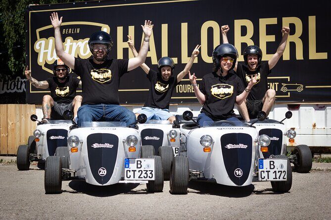 Berlin City Tour in a Mini Hotrod - Route Highlights in 90 Minutes: Potsdamer Platz to Brandenburg Gate