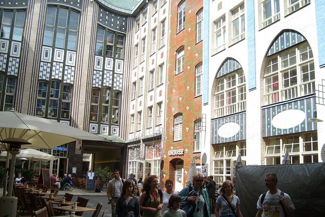 Berlin City Walking Tour of Scheunenviertel and Hackesche Höfe in Berlin Mitte - Stop 2: Hackescher Markt, Haus Schwrzenberg, and a wartime hiding place