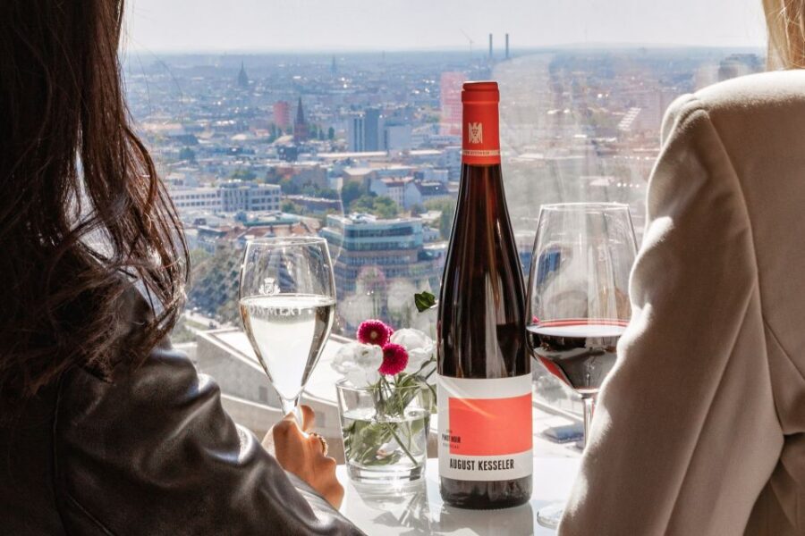 Berlin: Combo-Ticket for Panoramapunkt with Crémant at Café - What You See Up There: Landmarks, Structure, and the TV Tower in the Frame