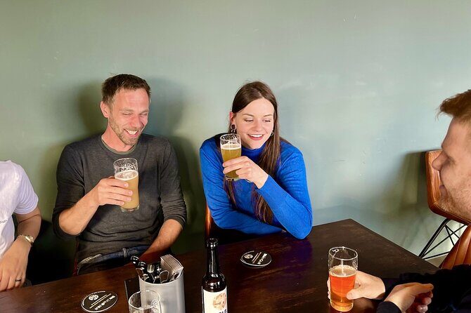 Berlin Craft Beer & Cultural Tour With Snack - Friedrichshain: East Berlin street art with beer in hand