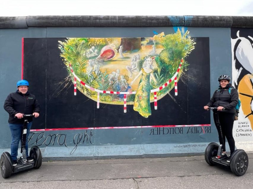 Berlin: East Side Gallery and Cold War Segway Tour - Meeting in central Berlin and getting ready to ride