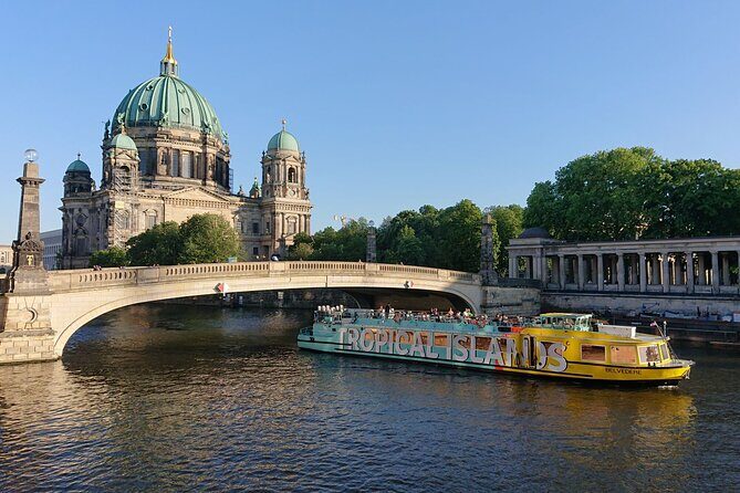 Berlin East Side Tour 2.5 hour cruise with commentary - Berlin from the Spree: why this route is a good use of time