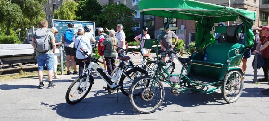 Berlin (E)Bike Tour Historical Highlights in Small groups - Why Berlin Mitte on E-Bike and Rickshaw Makes Sense