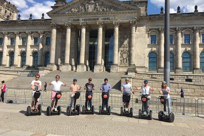 Berlin: Exclusive VIP Private Segway tour Experience - Reichstag exterior views and the glass dome story