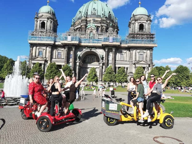 Berlin: Fun Private Guided Sightseeing Tours with Teambikes - The ride route: from Brandenburg Gate to Museum Island and back