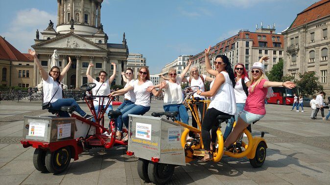 Berlin : Guided Private Sightseeing Tours with Funbikes, Teambikes - Reichstag, Holocaust Memorial, and Topography of Terror: a serious start with breathing room