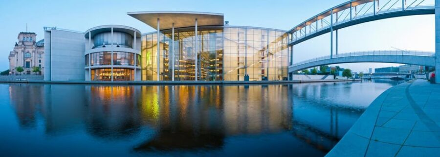 Berlin: Guided Walking Tour around the Reichstag - Swiss Embassy and the Paul Löbe House: power has neighbors