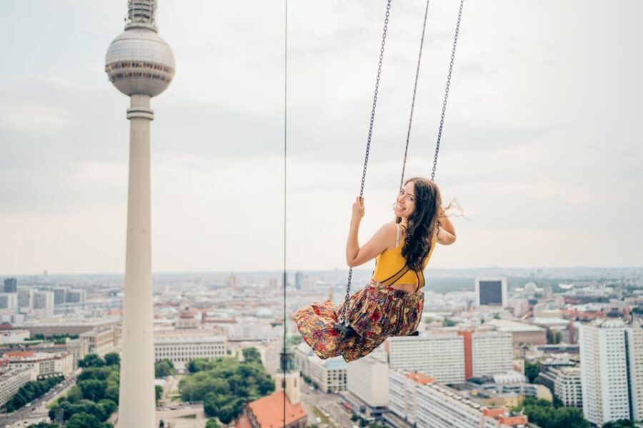 Berlin: Highest Swing in Europe - Finding High Swing at Park Inn: Where the Adventure Starts