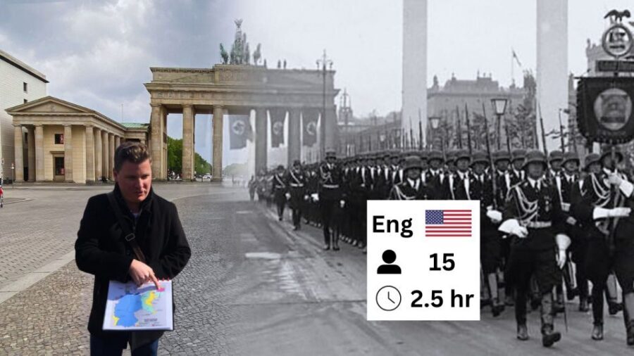 Berlin: Hitler's Berlin The Rise & Fall Guided Walking Tour - Meeting at Brandenburg Gate and Getting Your Bearings Fast