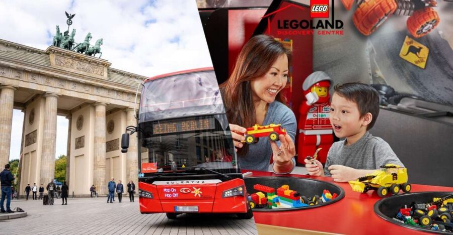 Berlin: Hop-On Hop-Off Bus & LEGOLAND Discovery Centre - Price and what you actually get for $51