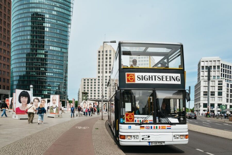 Berlin: Hop-on Hop-off Bus Tour with Live Commentary - Topography of Terror and Checkpoint Charlie: Placing the Dark Chapters