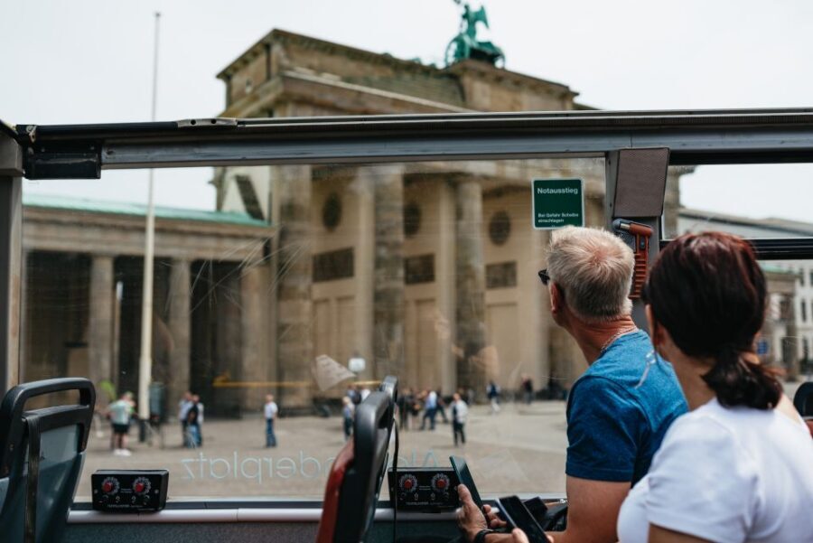 Berlin: Hop-on Hop-off Bus Tour with Live Commentary - Gendarmenmarkt to Alexanderplatz: Theater-Front Europe Meets TV-Tower Berlin