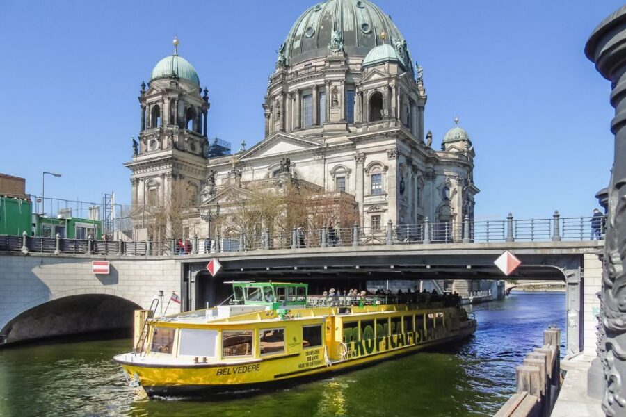 Berlin: Hop-On Hop-Off Sightseeing Bus with Boat Options - The 48-hour option: currywurst plus a live Third Reich and Cold War walk