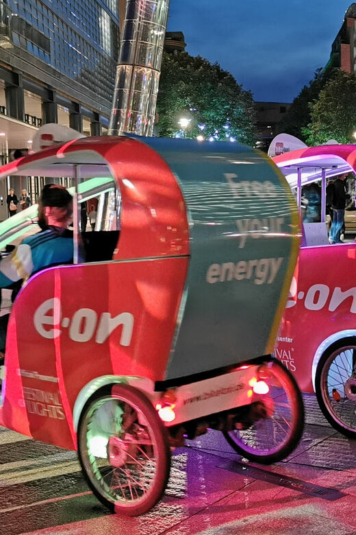 Berlin: Illuminated Berlin by Bike Taxi - Price and what you get for $129 per group