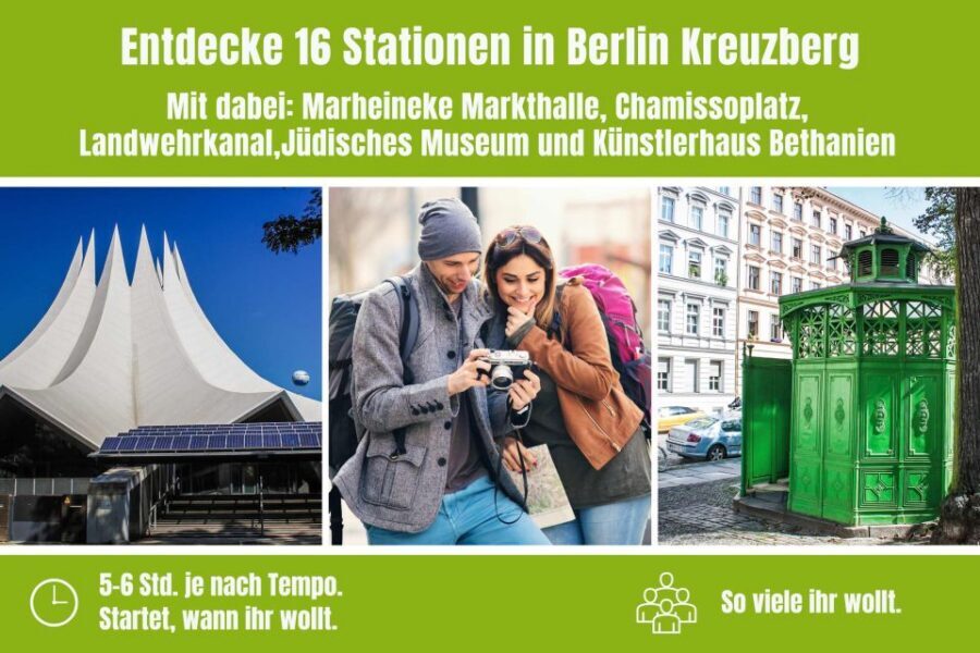 Berlin Kreuzberg: Scavenger Hunt Self-Guided Tour - Viktoriapark and Tempelhofer Berg: The City View Moment