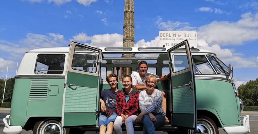 Berlin: Private Sightseeing Tour in Iconic Oldtimer VW Bus - Stop-by-stop: from Berlin’s royal landmarks to Wall-era shadows