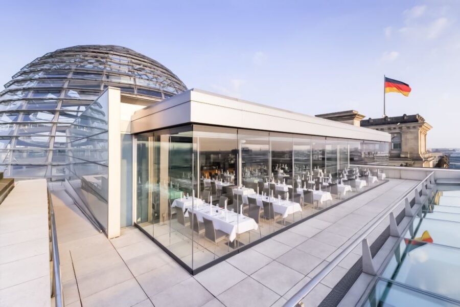 Berlin: Rooftop Dinner at the Käfer Restaurant Reichstag - The 4-course Käfer menu: what’s included and how you’ll choose