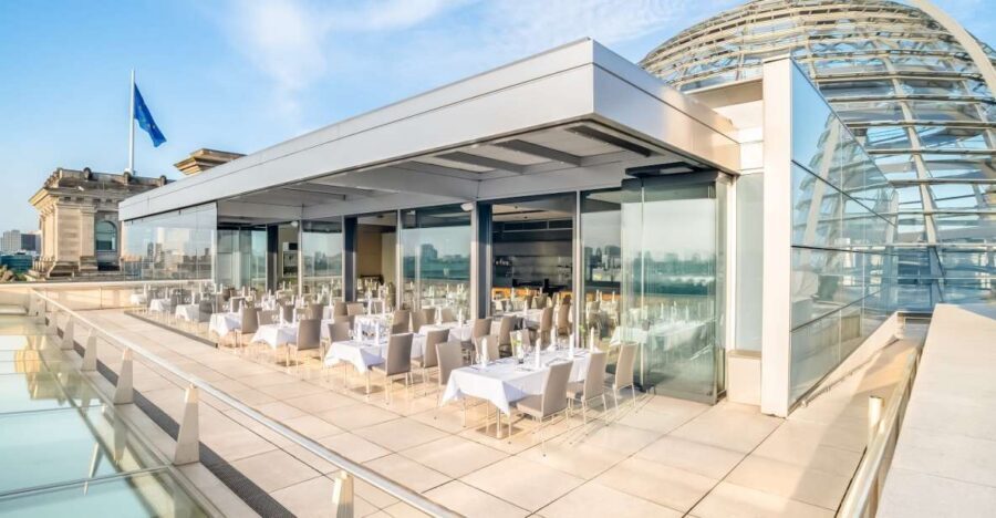 Berlin: Rooftop Lunch at the Reichstag's Käfer Restaurant - Your 90-minute table reservation: what the experience feels like