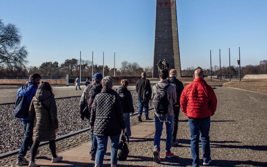 Berlin: Sachsenhausen Concentration Camp Museum Tour - The walk to the memorial: time to shift gears