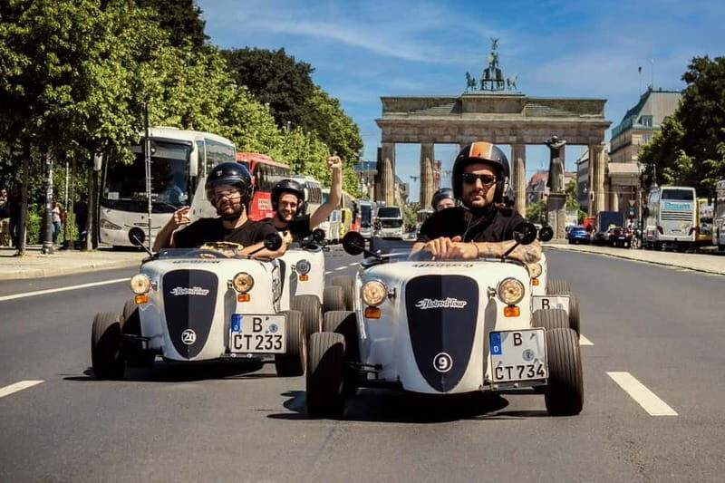 Berlin: Self-Drive City Sightseeing Tour in a Mini Hot Rod - Entering the Driver’s Seat on Revaler Straße