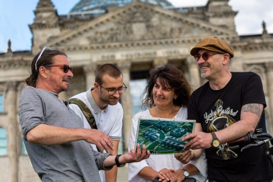 Berlin: Small Group Bike Tour Through City Center - Alexanderplatz: big city energy plus very specific East Berlin details