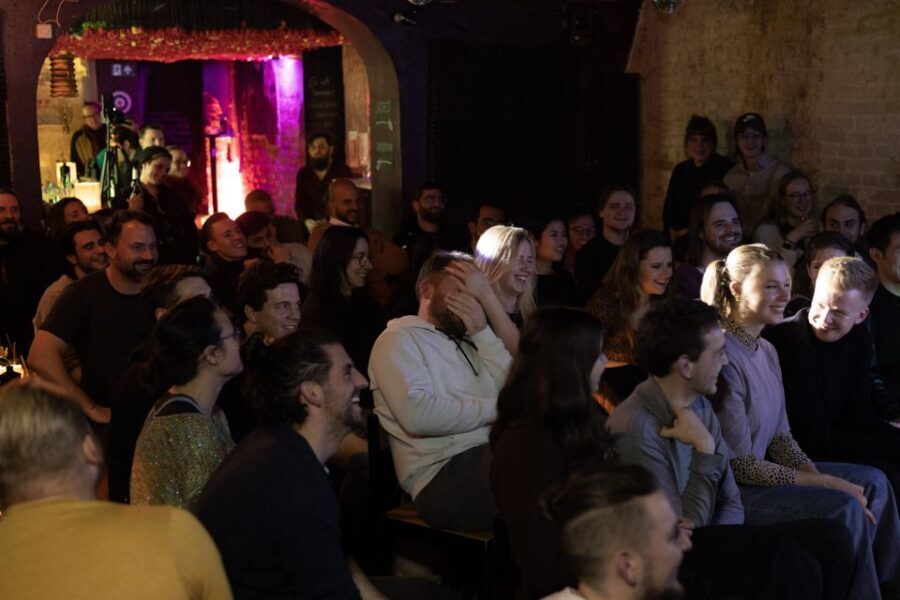 Berlin: The Dark Humor Comedy Show in English Entry Ticket - Getting In Smoothly: Tickets, Hosts, and the Free Shot