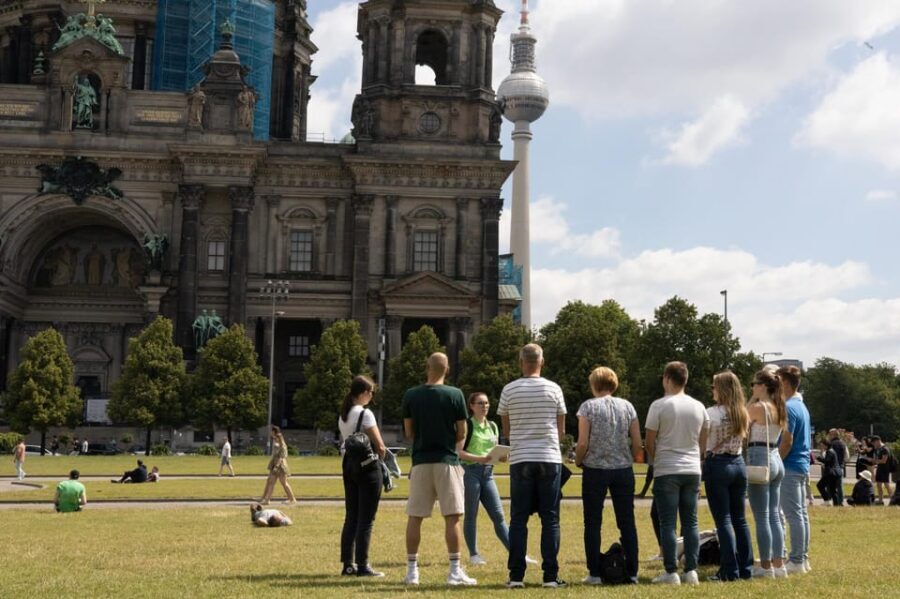 Berlin: the treasures of berlin - walking tour - TV Tower: When One Building Becomes a Wayfinding Tool