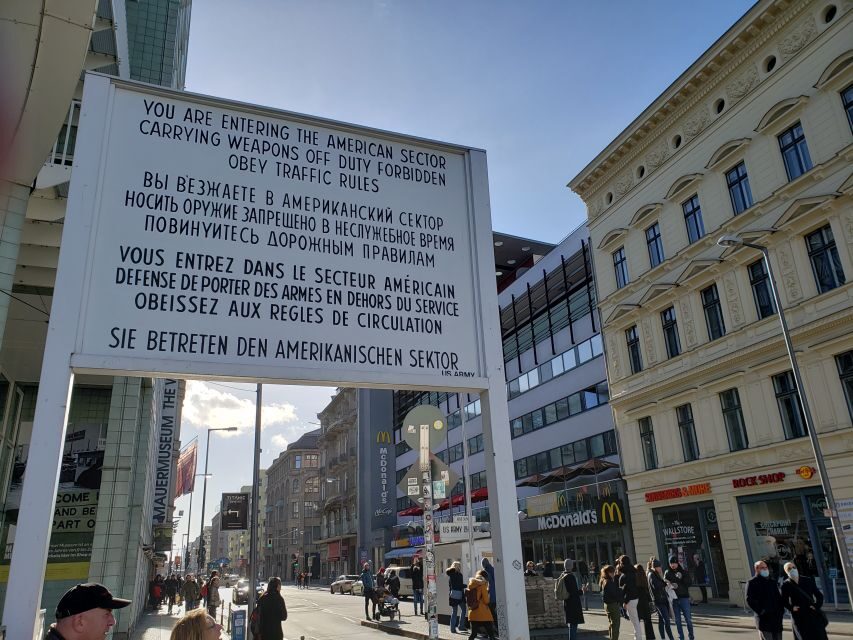 Berlin: The Wall and Cold War - a Private Walking Tour - A 2-Hour Cold War Walk Through Berlin’s Border Lines