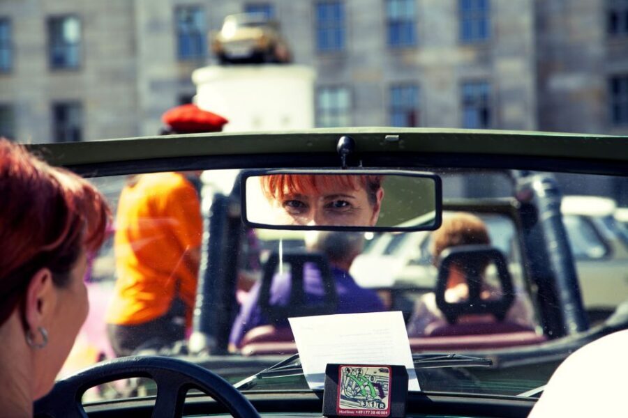 Berlin: The Wall Ride Guided Trabi Tour - The car quirks: when weather hits and audio is tricky