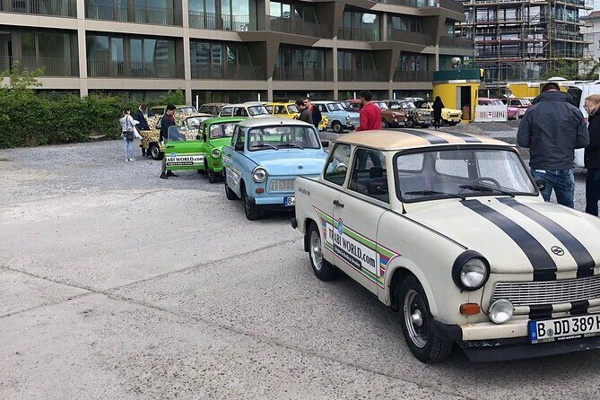Berlin Wall Self-Drive Trabi Tour - Manual shift reality check on Berlin streets
