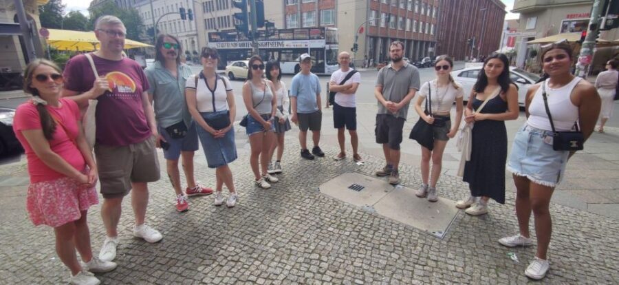 Berlin: World War Two Third Reich and Cold War Walking Tour - Finding the Meeting Point Under the White Umbrella