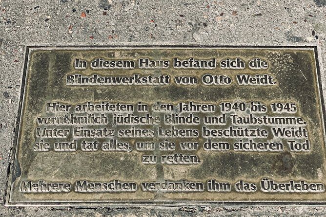 Berlin's Jewish Quarter - Private Live Virtual Experience - Otto Weidt’s Museum: How Ordinary Hands Resisted Deportation