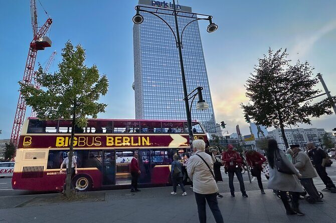 Big Bus Berlin Panoramic Night Tour by Open-Top Bus - Stop-by-stop: Alexanderplatz, Berlin TV Tower, and the East Side Gallery