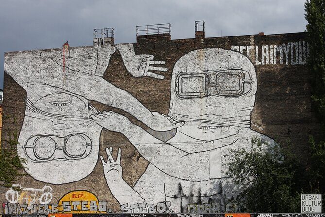 East Meets West: Berlin Food Culture & Street Art - Street Art Berlin: Murals With East and West in the Same Frame
