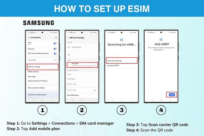 eSIM for Germany and 34 European Countries - Reliability and support: remote help that actually updates settings