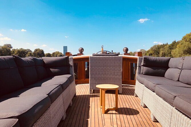 Evening aperitif tour aboard the motor yacht Fitzgerald - Near Alexanderplatz: The Historic District Feel Without the Museum Pace