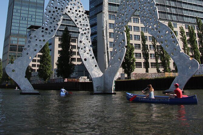 Explore Berlin by canoe - What you’ll see near the Molecule Man and why it matters