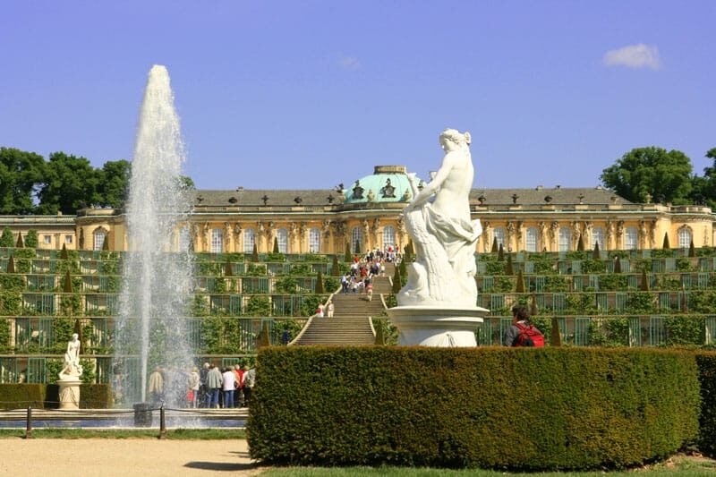From Berlin: Gardens & Palaces of Potsdam Bike Tour - Sanssouci palaces and gardens: the Prussian “power walk” you can cycle