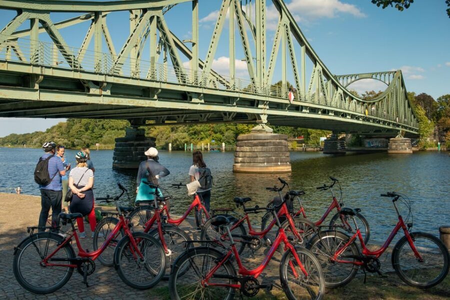 From Berlin: Gardens & Palaces of Potsdam Bike Tour - The Bridge of Spies and Berlin’s no-man’s land geography